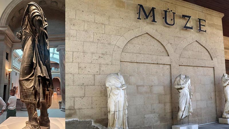 ?mparator Marcus Aurelius heykeli, Burdur’da heyecan yaratt?